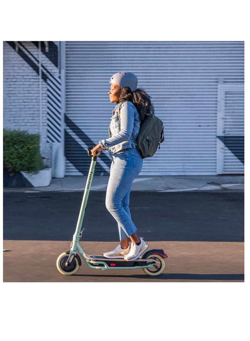 Yvolution YES Electric Scooter, Kick Scooter with 350W Motor and LED Display, Max Speed  25 kmh, 8.5