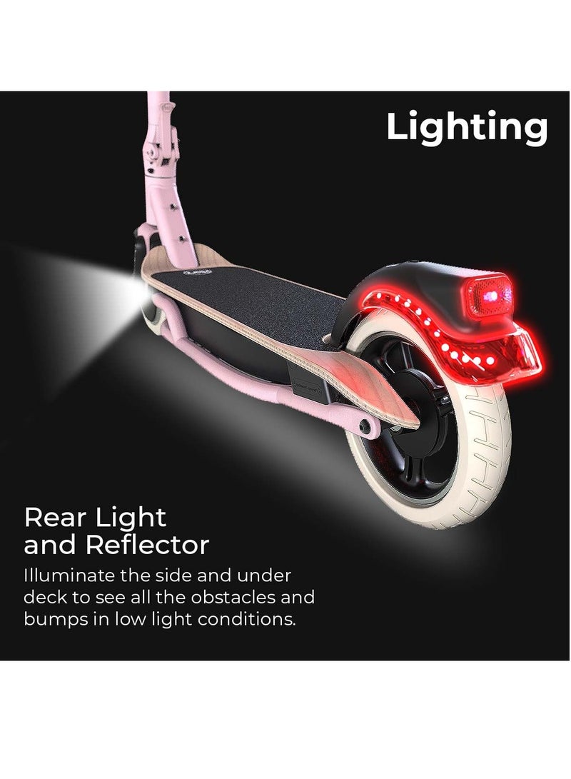 Yvolution YES Electric Scooter, Kick Scooter with 350W Motor and LED Display, Max Speed 25 kmh, 8.5