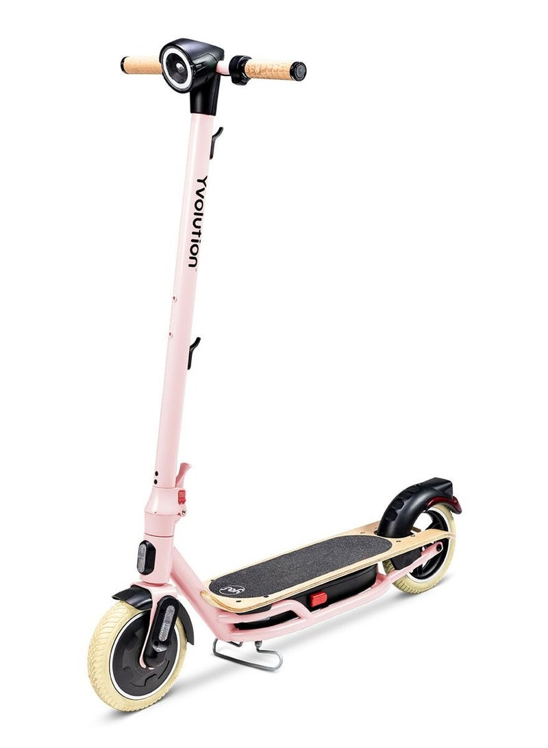 Yvolution YES Electric Scooter, Kick Scooter with 350W Motor and LED Display, Max Speed 25 kmh, 8.5