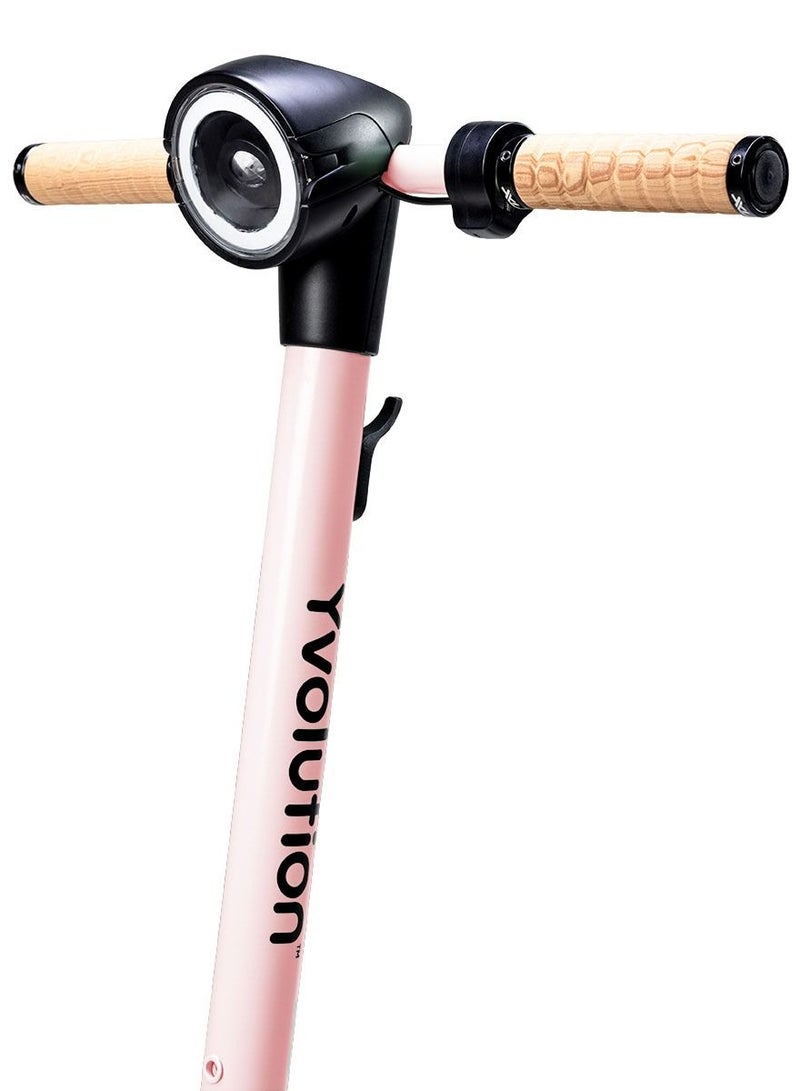 Yvolution YES Electric Scooter, Kick Scooter with 350W Motor and LED Display, Max Speed 25 kmh, 8.5