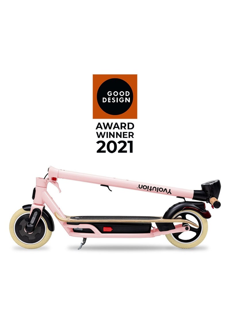 Yvolution YES Electric Scooter, Kick Scooter with 350W Motor and LED Display, Max Speed 25 kmh, 8.5
