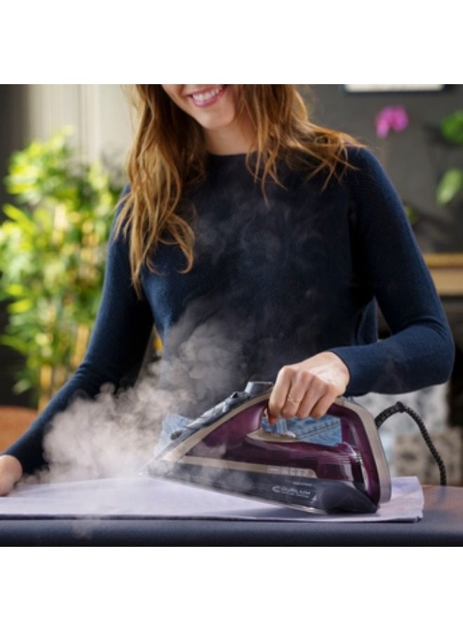 Smart Protect Plus Steam Iron 270.0 ml 2800.0 W FV6870 Maroon And Grey