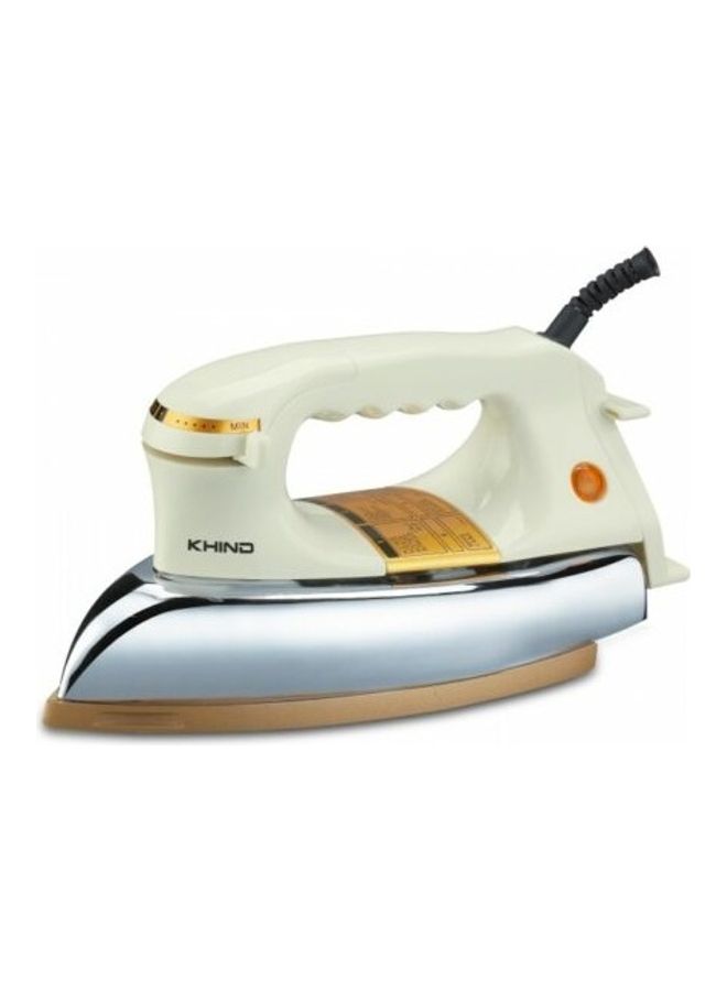 Heavy Duty Electric Dry Iron 1200.0 W EI303 Beige/Silver/Gold