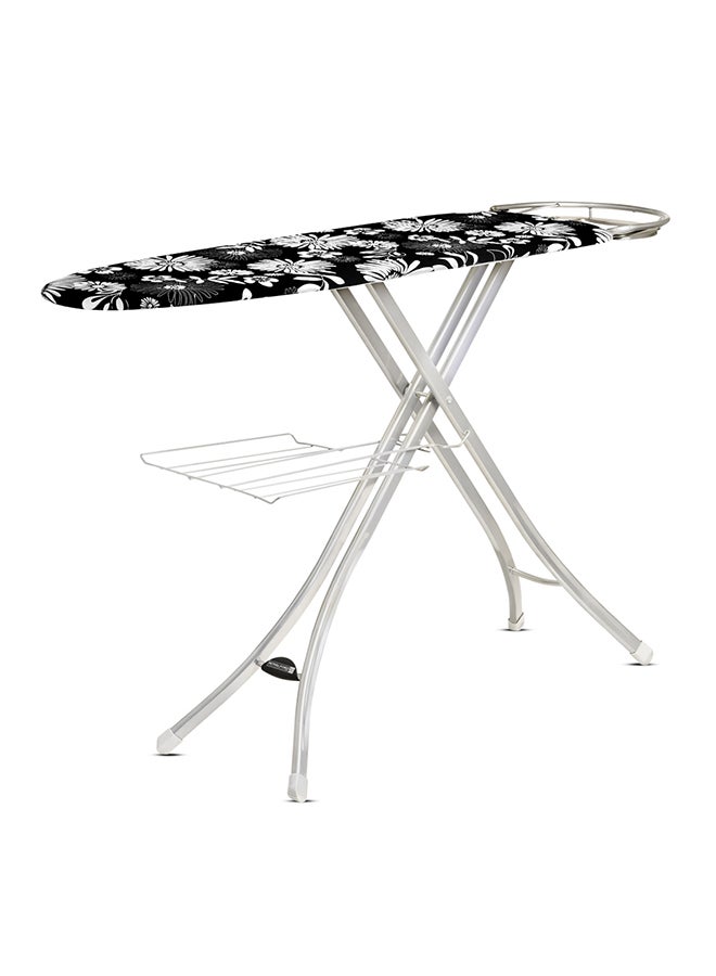 Mesh Ironing Board Assorted Colour Silver/Black/White 122x38centimeter