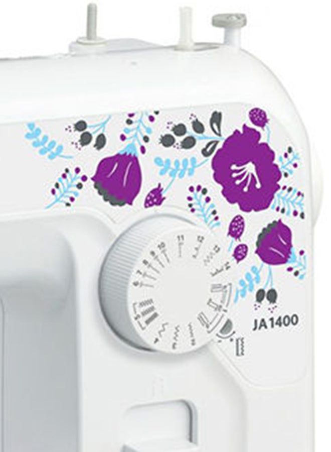 Electric Sewing Machine JA-1400 White