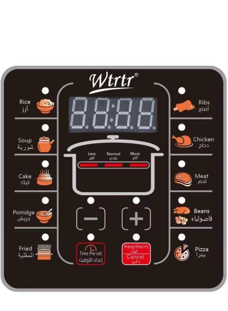 Wtrtr 9L Smart  Programmable Electric Pressure Cooker