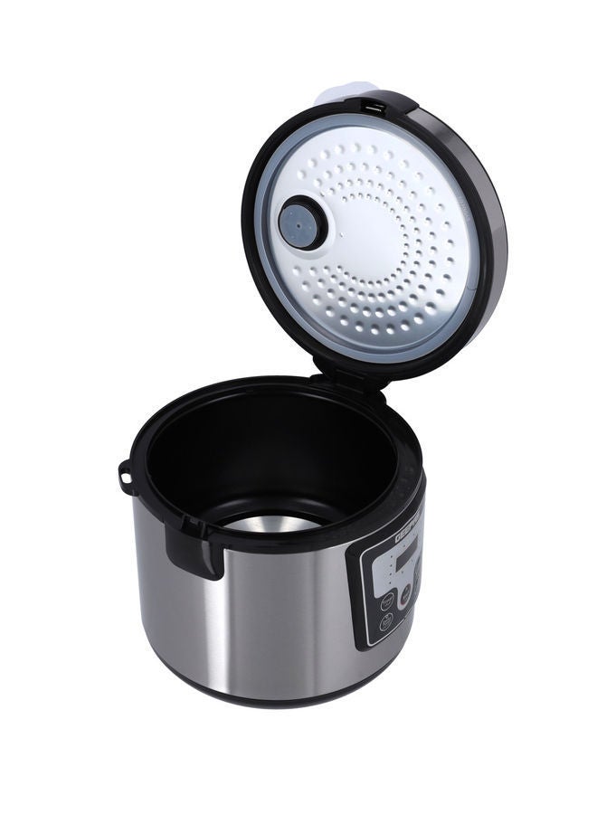 Digital Multi Cooker With 12 Multi Cooking Program Including LED Display Hard and Quality Non-Stick Inner Pot Digital control 1.8 L 700 W GMC35031 Silver/Black