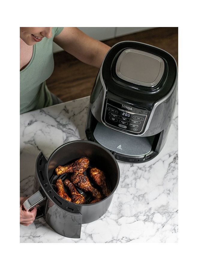 Air Fryer MAX, 5.2L, 6-In-1, Uses No Oil,  Air Fry, Max Crisp, Roast, Bake, Reheat, Dehydrate, Family Size, Digital, Cook From Frozen, Non-Stick, Dishwasher Safe Basket 5.2 L 1700 W AF160ME grey