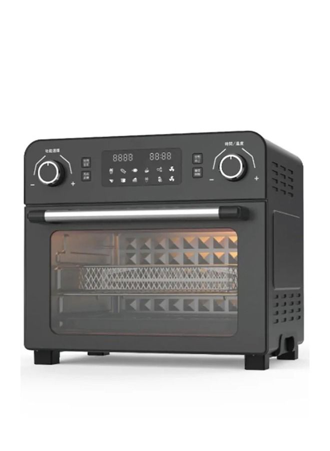 Air Fryer Oven 23 Litre 1700W 10 Present Menu Air Fryer - Black