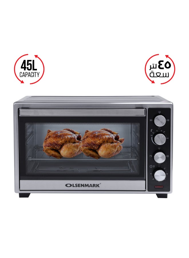 Convection Oven 45 L 2000 W OMO2266G Black