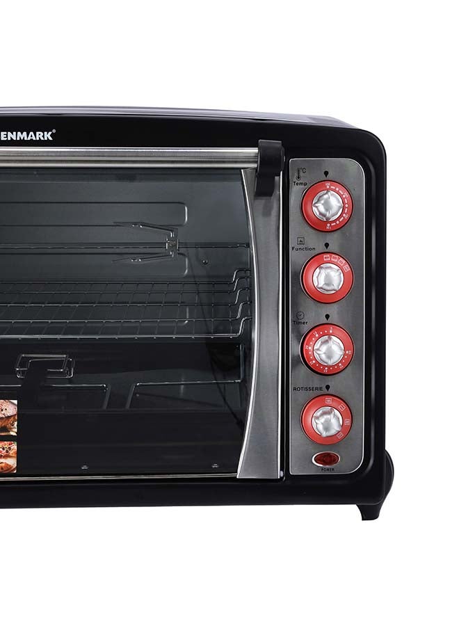 Electric Oven With Convection And Rotisserie 75.0 L 2280.0 W OMO2184 Black