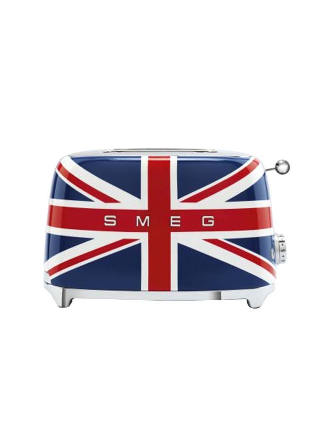 50's Retro Style Aesthetic 2 Slice Toaster 950 W 950.0 W TSF01UJUK Multicolour