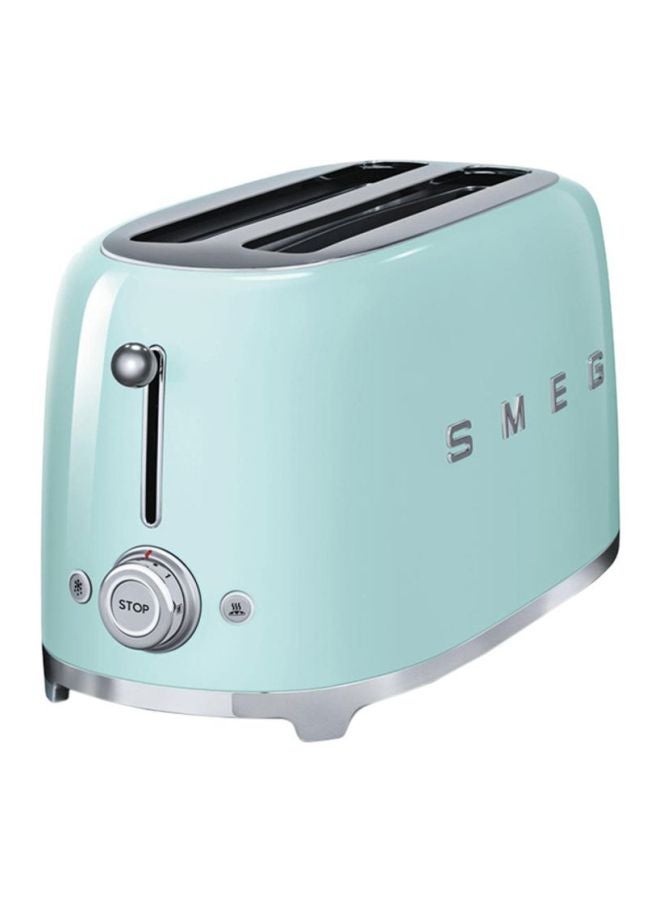 50's Retro Style Aesthetic 4 Slice Toaster 1500 W 1635.0 W TSF02PGUK Green/Silver