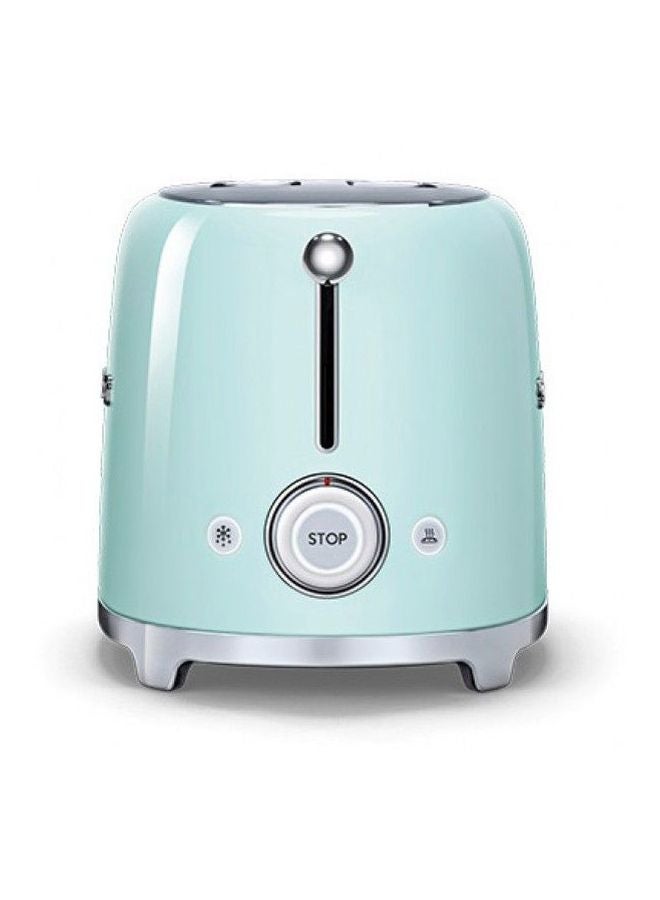 50's Retro Style Aesthetic 4 Slice Toaster 1500 W 1635.0 W TSF02PGUK Green/Silver