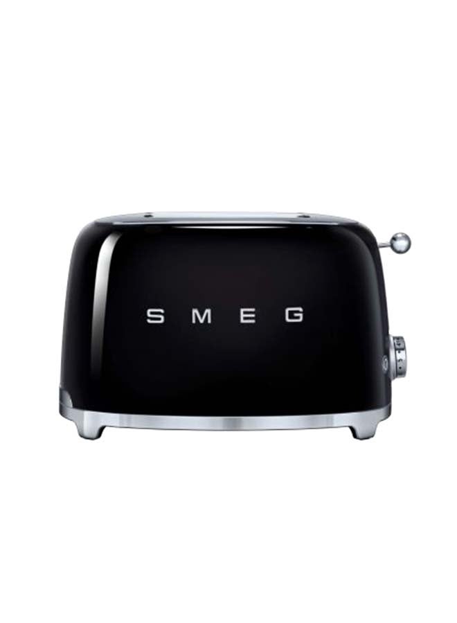 50's Retro Style Aesthetic 2 Slice Toaster 950 W TSF01BLUK/AU Black