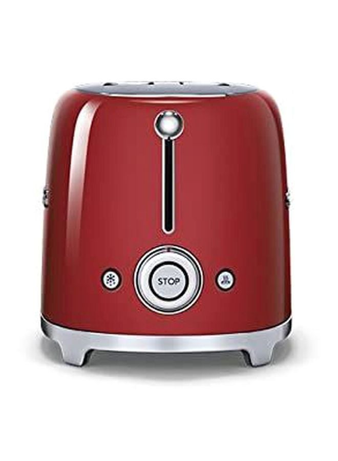 2-Slice Retro Toaster 1035.0 W TSF01RDUK Red