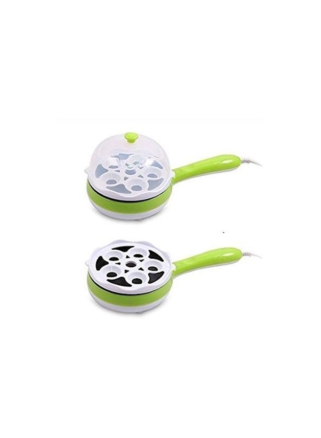Electric Egg Boiler With Frying Pan ABC137 Green/White