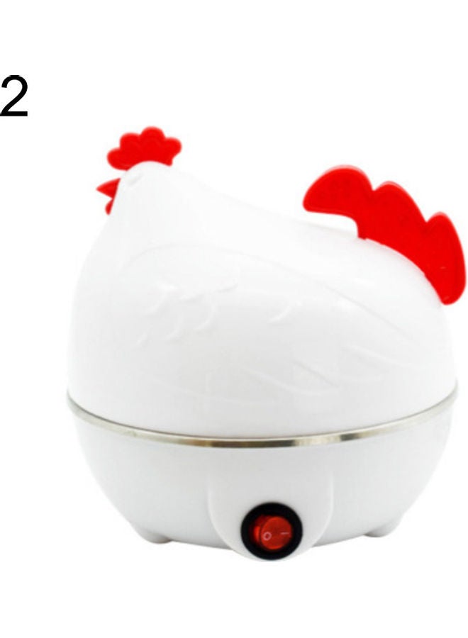 Chicken Shape Electric 7 Holes Egg Boiler 0.43 L FHB281362 White