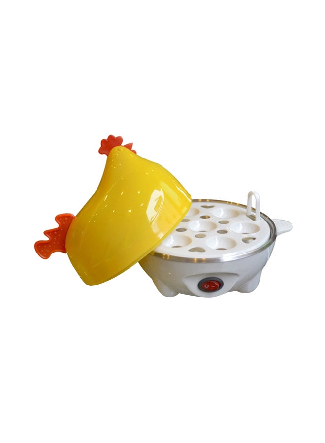 Multifunctional Automatic Power-Off Cartoon Egg Cooker PO12354 Yellow/White
