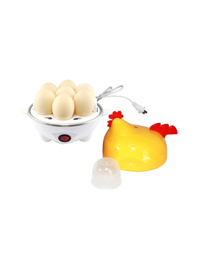 Multifunctional Automatic Power-Off Cartoon Egg Cooker PO12354 Yellow/White