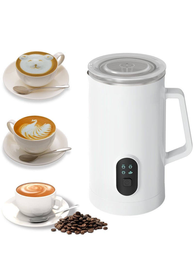 4 in 1 Hot & Cold Milk Frother Automatic Milk Steamer Milk Warmer Coffee Frother Milk Heater