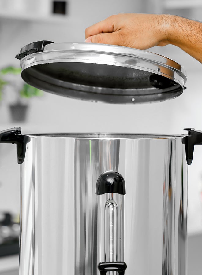Stainless Steel Electric Kettle, 15L Tap Kettle | Hot Water Dispenser with Automatic Temperature Control | Indicator Lights | Perfect for Tea, Coffee, Soup 1.5 L 1650 W GK5219 Silver