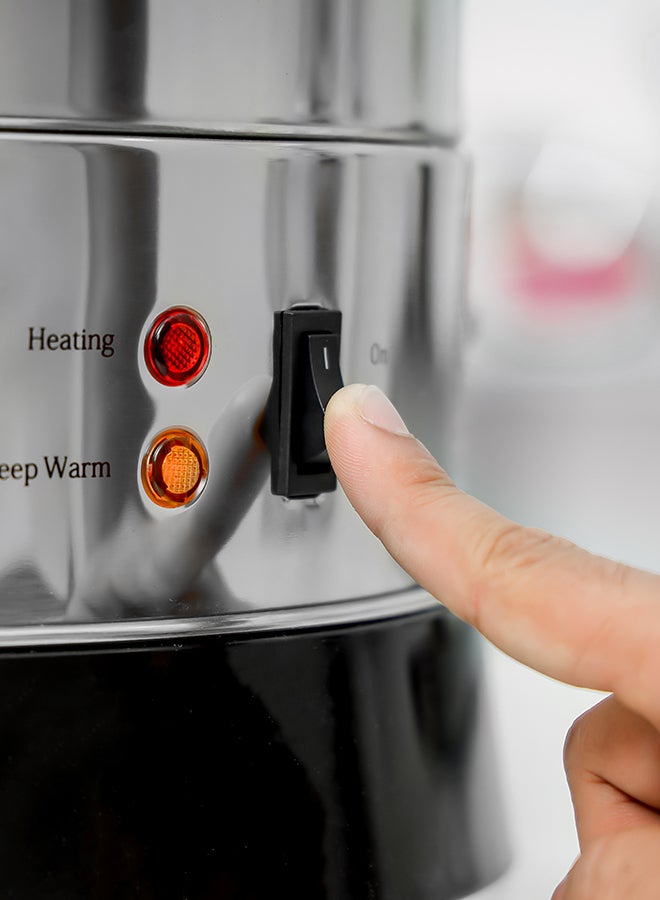 Stainless Steel Electric Kettle, 15L Tap Kettle | Hot Water Dispenser with Automatic Temperature Control | Indicator Lights | Perfect for Tea, Coffee, Soup 1.5 L 1650 W GK5219 Silver