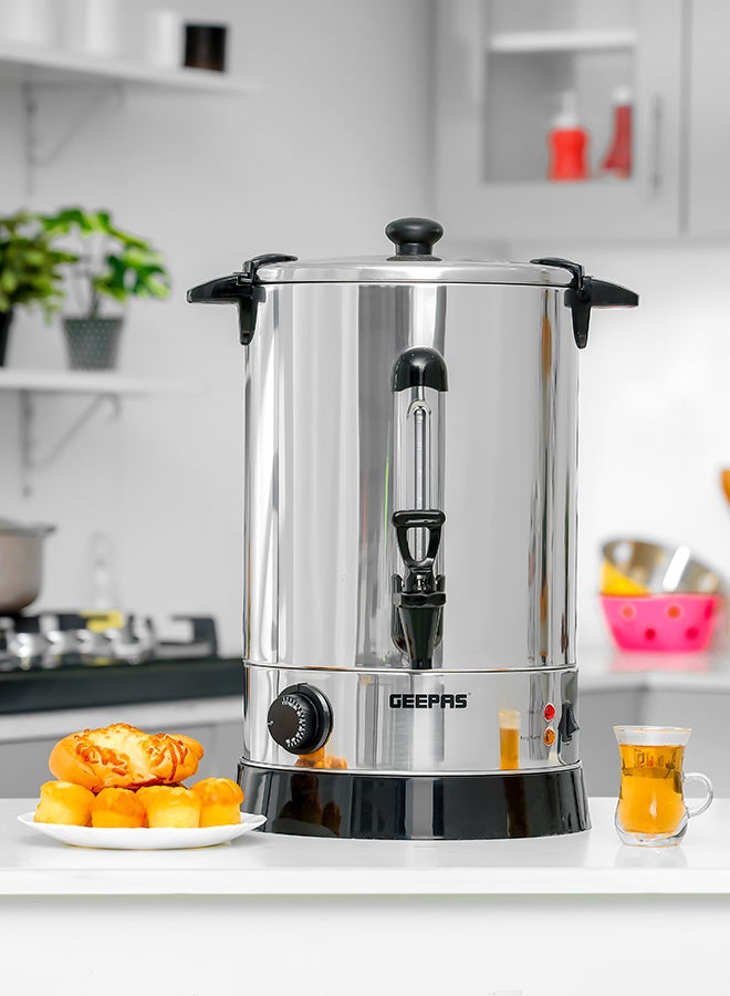 Stainless Steel Electric Kettle, 15L Tap Kettle | Hot Water Dispenser with Automatic Temperature Control | Indicator Lights | Perfect for Tea, Coffee, Soup 1.5 L 1650 W GK5219 Silver