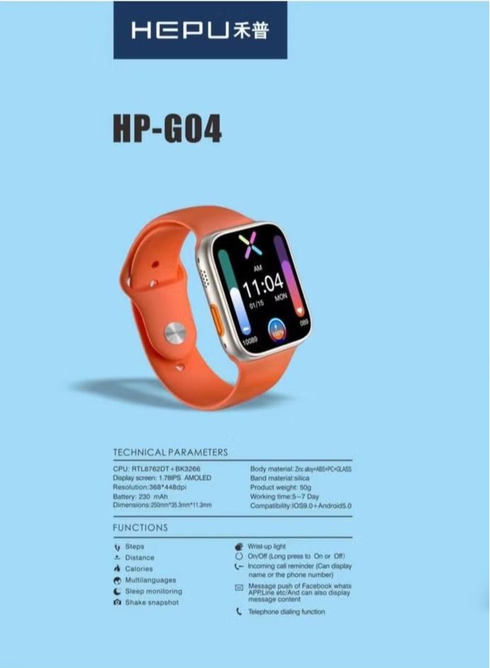 Smart Digital Watch G04
