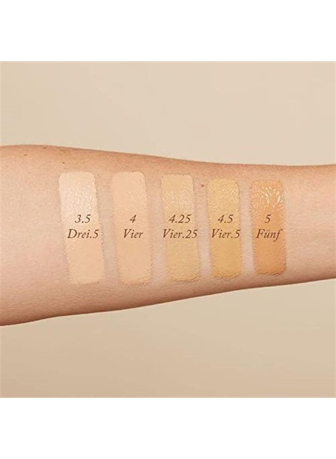 Blunder Cover Foundation/Concealer - Shade: 5 - Fünf - Medium/Deep, Warm Golden Undertones | Clean Beauty, All-In-One, Cruelty-Free, Fragrance-Free, Vegan | Monika Blunder Beauty