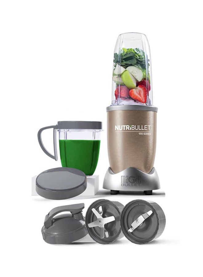 Pro Series Multi-Function High Speed Blender 7 Piece Set 900W NB9-1012 Gold