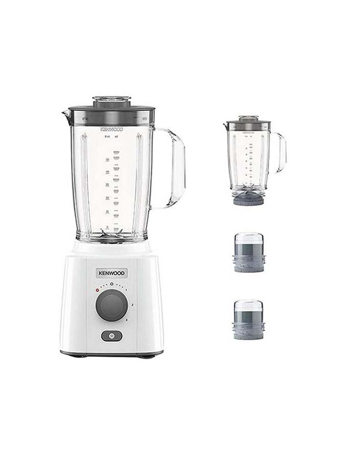 Blender, Grinder, Ice Crush Function, 1.5L extra Jar, Multi Mill 2 L 650 W OWBLP41.H0WH White/Grey