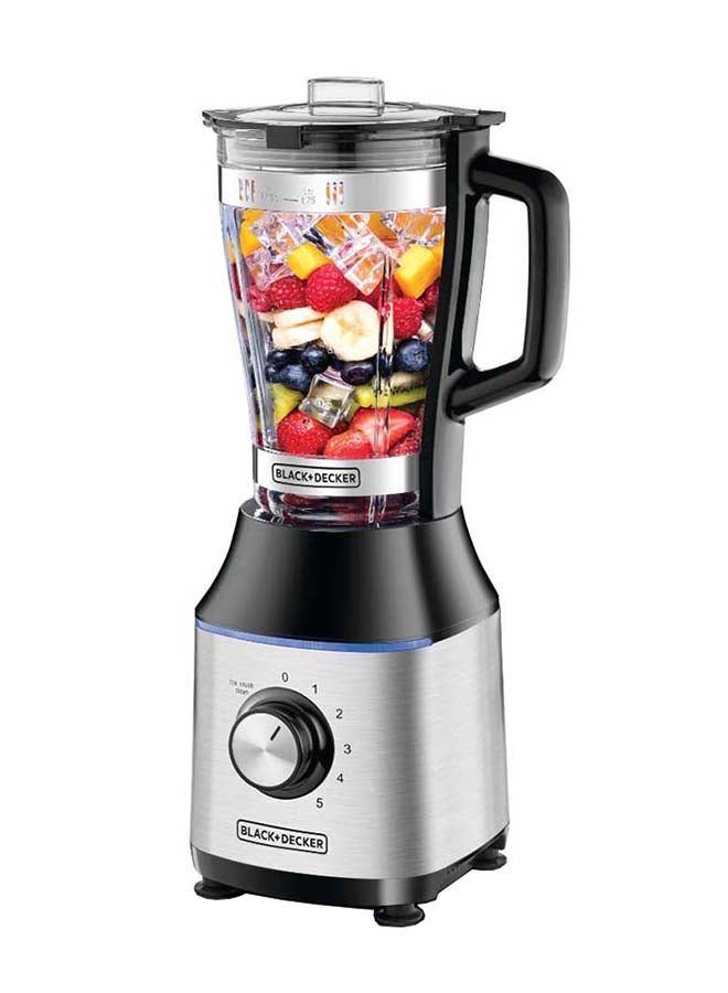 Blender And Smoothie Maker With Glass Jar 1.75 L 700 W BX650G-B5 Black/Silver