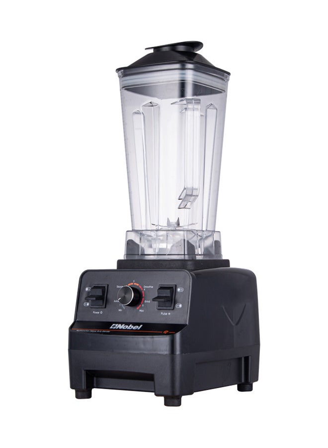 Commercial Blender with 2 Litre Unbreakable Jar, Stepless Speed Control & 6pcs Ice Crushing Cutting Blades with Over Heat Protection 2 L 1350 W NB550COM Black