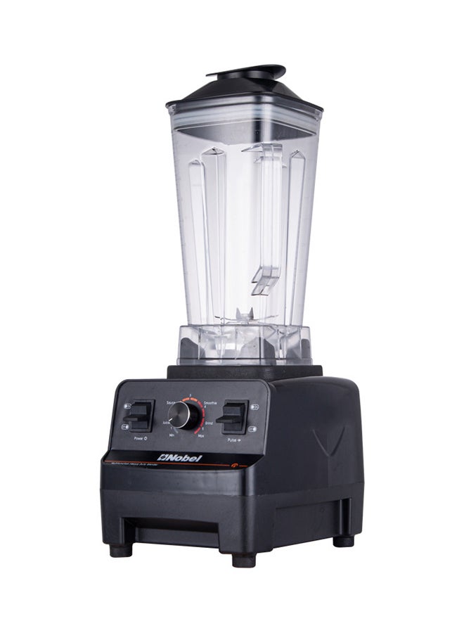 Commercial Blender with 2 Litre Unbreakable Jar, Stepless Speed Control & 6pcs Ice Crushing Cutting Blades with Over Heat Protection 2 L 1350 W NB550COM Black