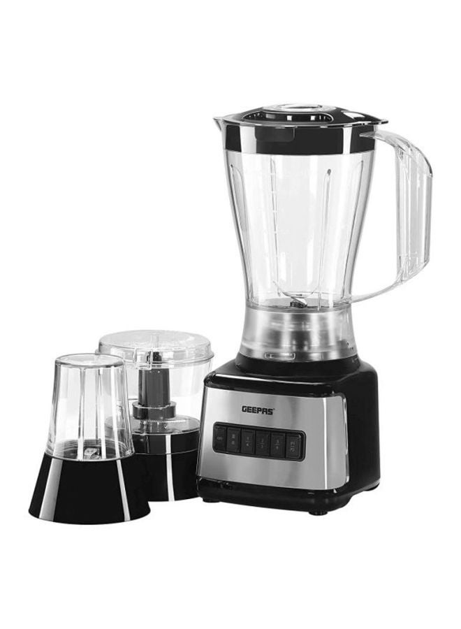 3 In 1 Stainless Steel Blender 1.5 L 500.0 W GSB44017 Black/Silver/Clear
