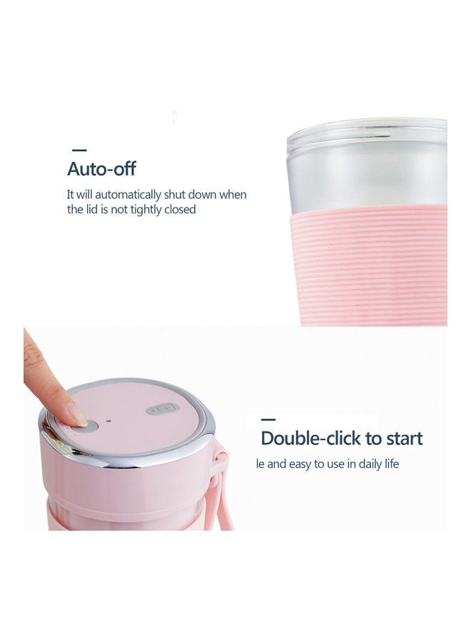 Portable Electric Juicer 300 ml 12 W XX-43760P Pink