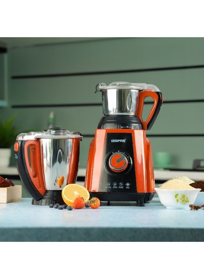 3-In-1 Mixer Grinder And Blending Jar 1.5 L 750.0 W GSB44040 Red/Black