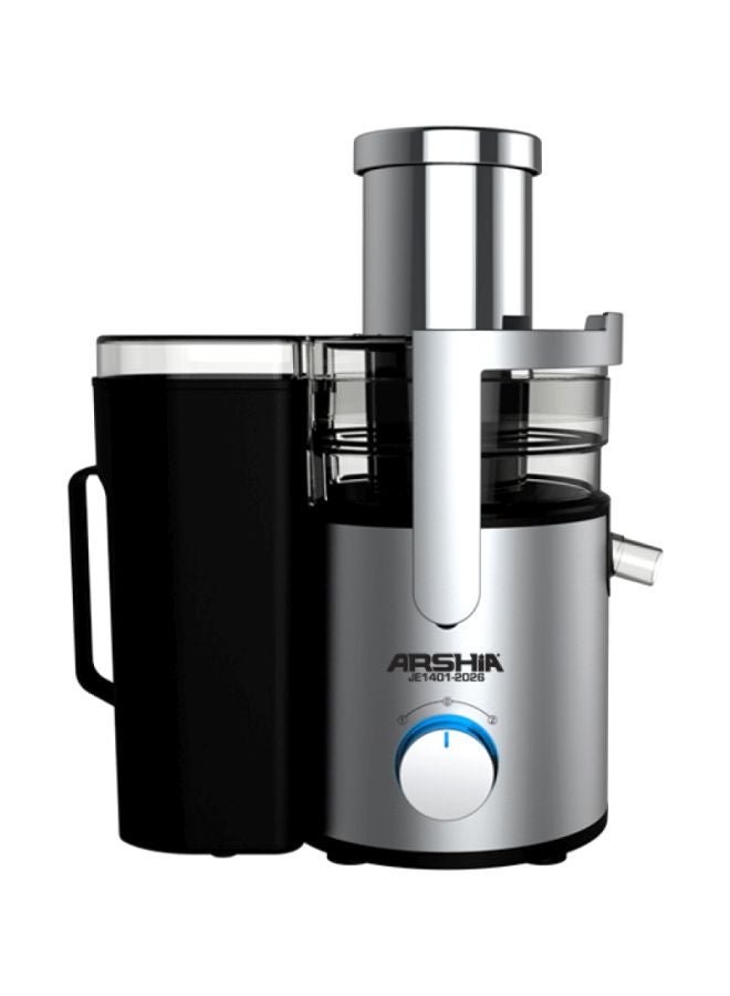 Juice Extractor With Handle 800.0 W JE1401 Black/Silver