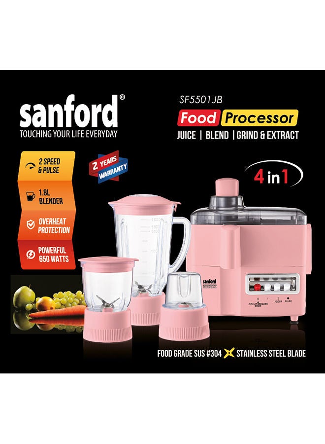 4 In 1 Juicer Blender 1.8 L 650 W SF5501JB BS Multicolour