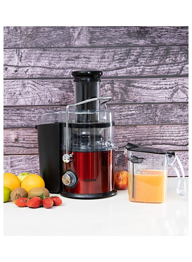 Powerful Juice Extractor With Stainless Steel Body With 2.2 L Extra Large Pulp Container 2.2 L 800.0 W GJE46011 Multicolour