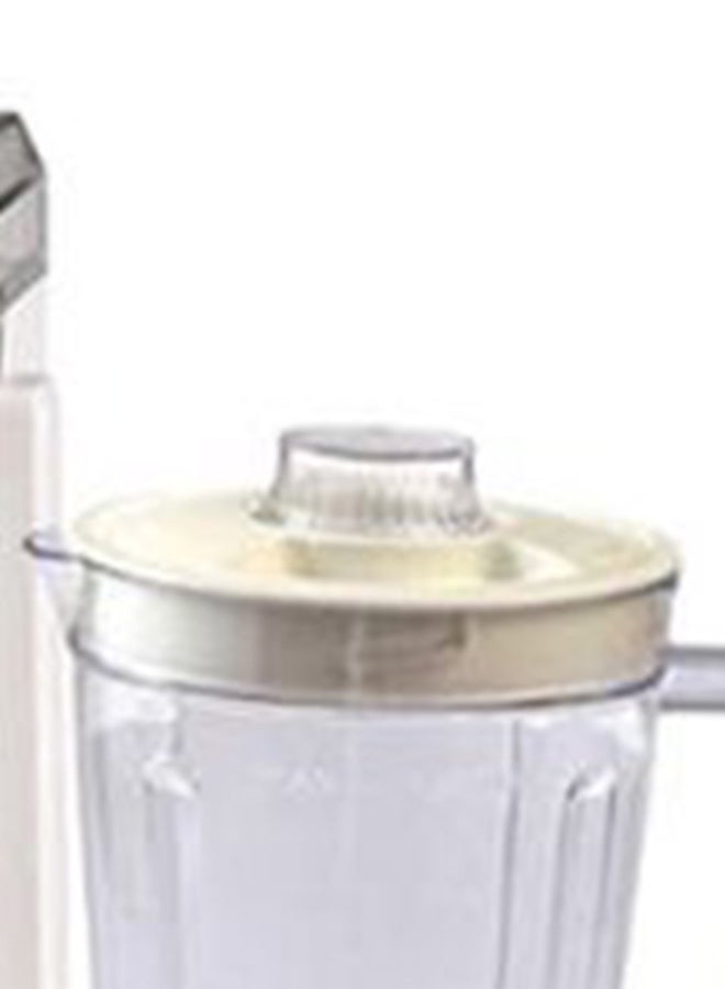 4-in-1 Impex Juicer Blender Mincer Mill - 350W Motor, Overheating Protection, 2-Speed Rotation, 1.5L Blender Jar, Grinder & Mincer Cups - Enhanced with New ABS Shining Body 1.5 L 350 W JB 414A White/Clear