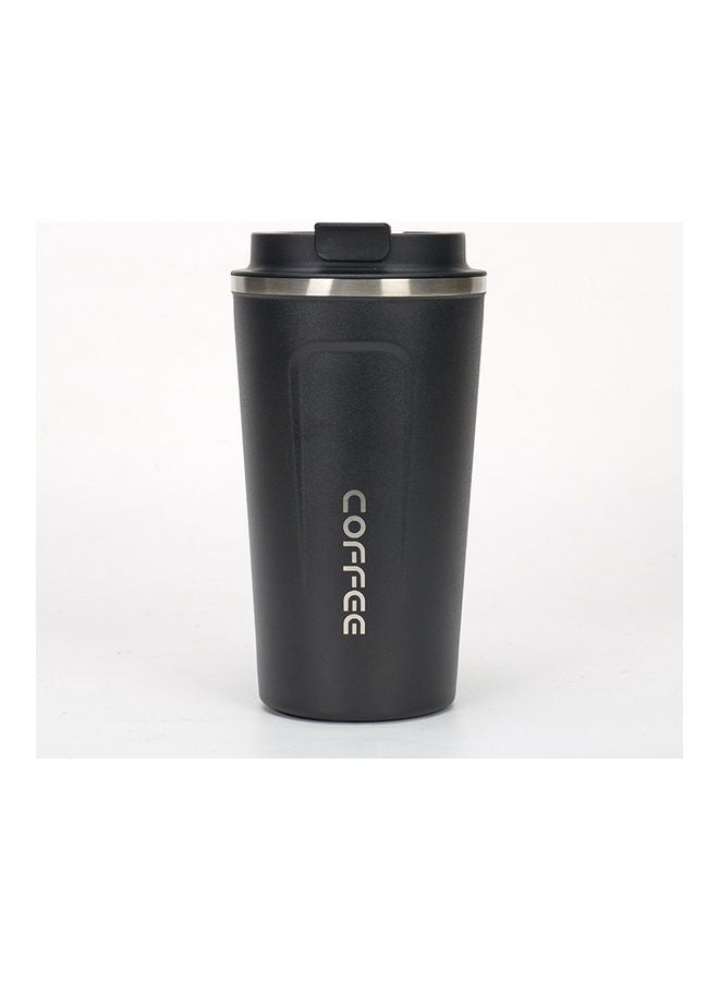 Stainless Steel Coffee Mug with Double Wall Insulation Black