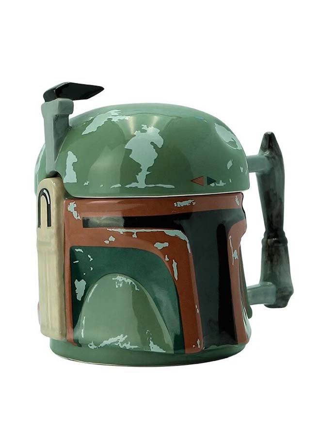 Star Wars Boba Fett 3D Shaped Mug Multicolour 300ml