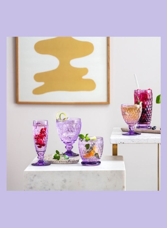 4 Pieces Boston Lavender Highball tumbler Sets