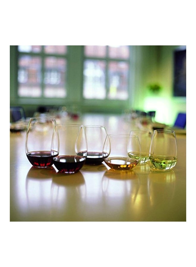 4-Piece Tumbler Set Clear 9.8x7.8x4.2inch