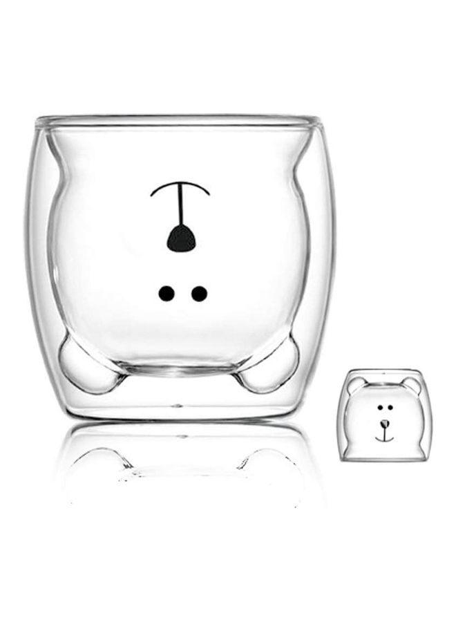 Double Wall Glasses Cup multicolour 230mm