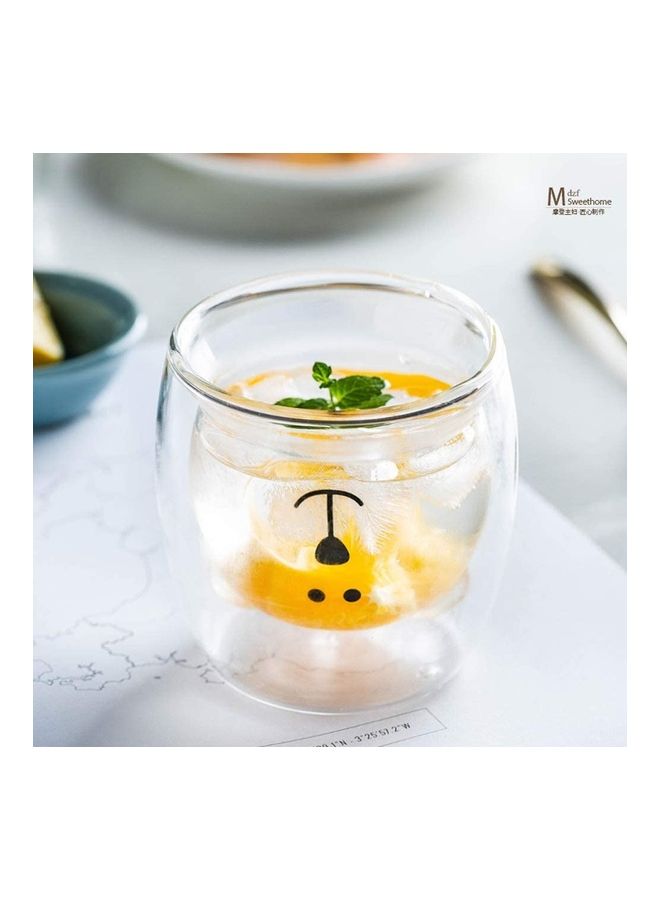 Double Wall Glasses Cup multicolour 230mm