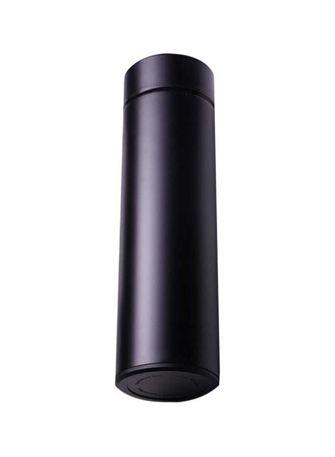 Stainless Steel Water Bottle Black 23.5 x 7.5 x 7.5centimeter