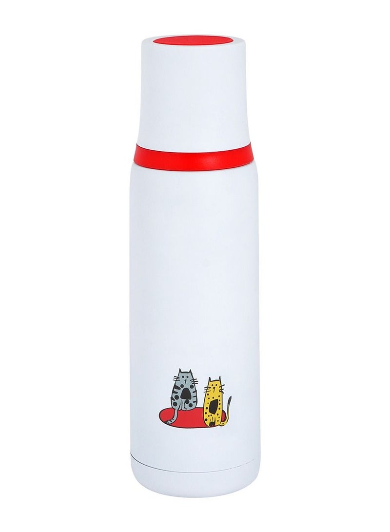 Biggdesign Cats Insulated Water Bottle 500 Ml Red